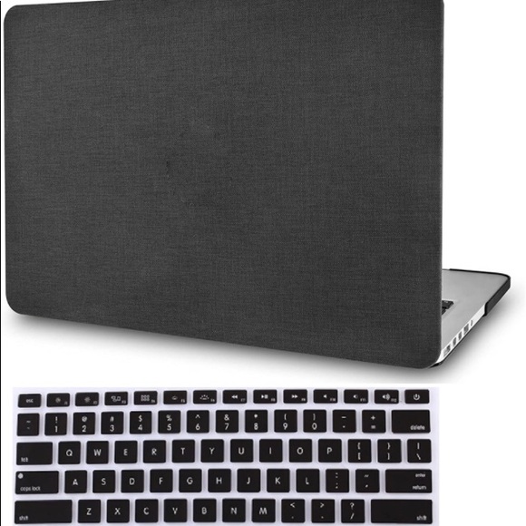 New MacBook Air 13inch case black fabric - Picture 3 of 4